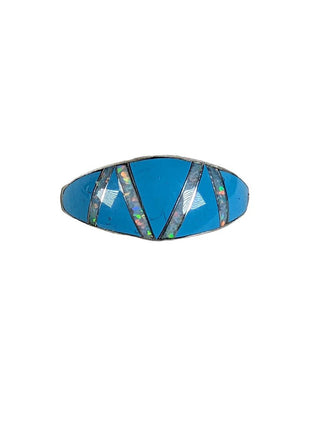 R SS Turquoise Inlay w/Opal