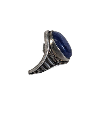 R SS Lapis Round Ring