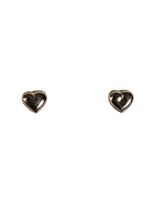 R 14k heart earrings