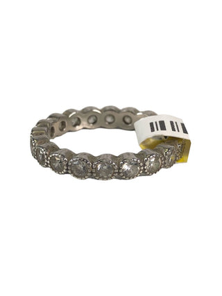 Sterling multi stone ring/band
